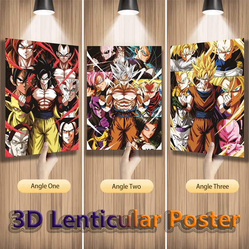 "Póster Flip 3D Gear 5 – Arte Anime de Batalla Épica